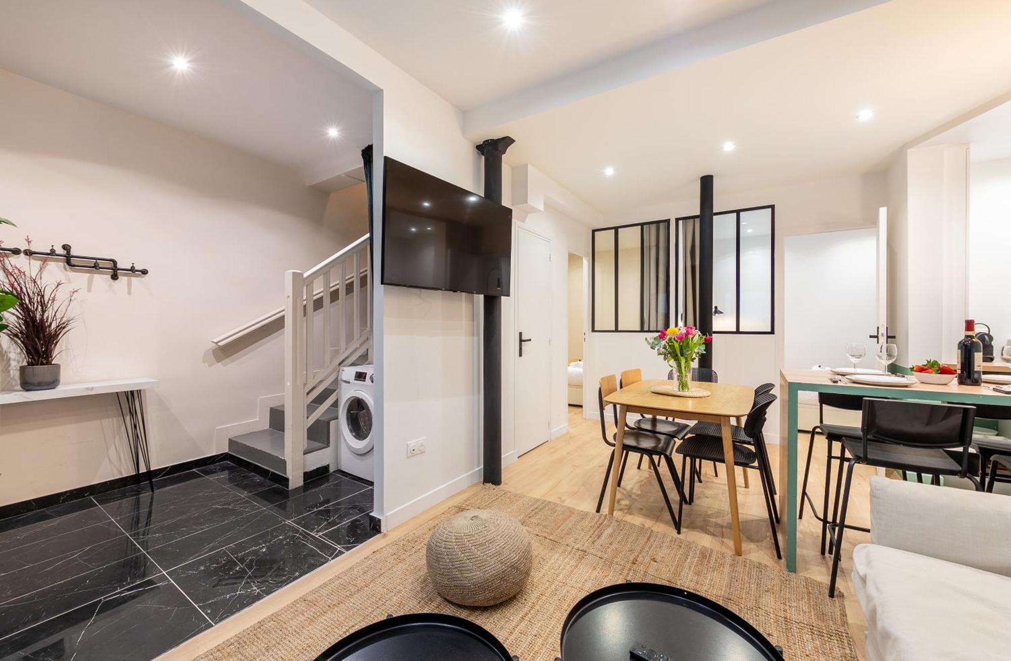 Appartement Le Marais L 5br & Ac - Duplex In Parijs
